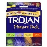 Trojan Pleasure Pack Lubricated Latex Condoms 36 ea