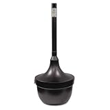 Black Smokers Oasis Round Steel Receptacle, 4.5 Gallon (EXCSRS1BLK) Category: Smoking Receptacles