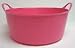 TubTrug SP15PK Shallow Pink Flex Tub, 15 Liter