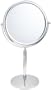 Jerdon JP4040CF 3X Vanity Mirror, 9", 3X-1X Magnification, Adjustable Height