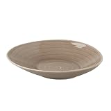 Sasaki Spa Taupe Individual Pasta Bowl