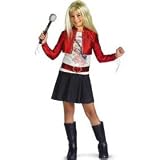 Hannah Montana Costume Deluxe Red - Child Medium 7-8