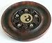 Incense Burners - Dish Holder with Yin/Yang Inlay Brass - Blue Pearl-Wood Burners