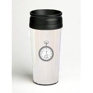 16 oz. Double Wall Insulated Tumbler with clock - Paper Insert by SHOPZEUS