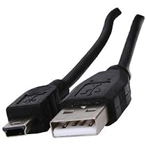 2m USB 2.0 A - 5 Pin Mini B Camera/MP3 Cable