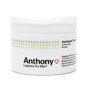 Anthony Logistics For Men Astringent Toner Pads 60 count