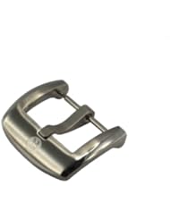 SR 18mm Brushed Stainless Steel Watch Strap Buckle