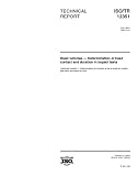 ISO/TR 12351:1999, Road vehicles -- Determination of head contact and duration in impact tests