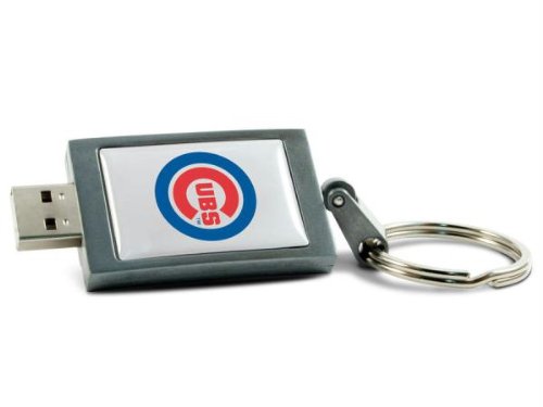 Chicago Cubs DataStick Keychain 8 GB USB 2.0 Flash Drive DSK8GB-CHC