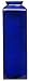 Spanish Large Recycled Cobalt Blue Glass Vase 17.5"H