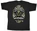WWE Wrestling Rey Mysterio 619 Shield Black Mens T-Shirt Tee