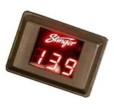 Stinger Red Digital Voltage Gauge