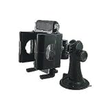 Universal Car Mount Holder for GPS / PDA / Cell phone / Ipod / MP3 Player Mounting on Windshield, Dash, or AC Vent