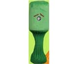 Personalized custom embroidered golf ball on golf head cover-orange