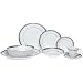 Noritake Crestwood Platinum - 50 piece set, service for eight