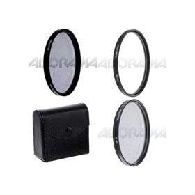 Pro Optic 49mm Digital Essentials Filter Kit, with Ultra Violet (UV), Circular Polarizer and Neutral Density 2 (ND2) Filters, with Pouch