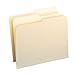 Smead Folder, Letter Size, 11 Point, 1/2 Cut Tab, Manila, 100 Per Box (10320)