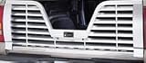 5th Wheel Style Flo-Thru Tailgate w/Center Opening Latch Bright Dipped Anodized Aluminum