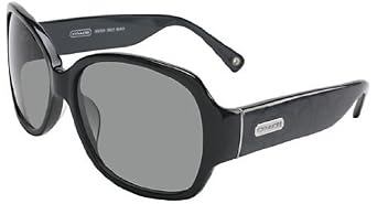 Click here to buy COACH ODESSA 822 color 001 Sunglasses by Coach.