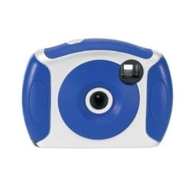 KidzCam Digital Camera Kit, Fun & Learn Educational Series (Blue) by Digital Concepts by Sakar
