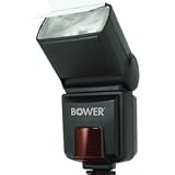 Bower SFD926C Flash Light Autofocus Dedicated e-TTL I/II Power Zoom for Canon EOS 7D, 5D, 60D, 50D, Rebel T3, T3i, T2i, T1i, XS Digital SLR Cameras