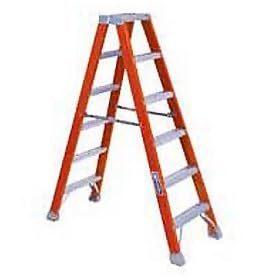 Buy 10' Dual Access Fiberglass Step Ladder - 375 Lb Capacity by LOUISVILLE now!