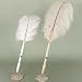 Filigree Base Plume Pen Sets - Ivory.