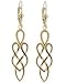 10 Karat Yellow Gold Celtic Style Earrings