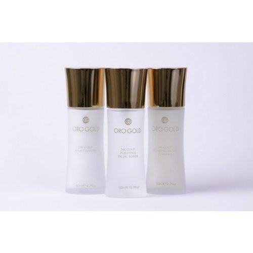 oro gold skin care:Oro Gold 3 Piece Cleansing Kit Images