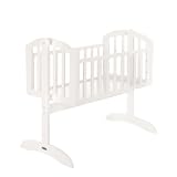 OBaby Sophie Swinging Crib (White)