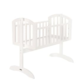 OBaby Sophie Swinging Crib (White)