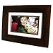 Hewlett Packard - HP DF1010P1 10.1in LCD Digital Photo Frame, 16:10 Aspect Ratio, 800x480 Resolution, Clock, Calendar Display, Dark Espresso Wood