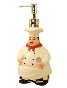 Amazon.com - Italian Bistro Fat Chef Soap Dispenser/lotion ...