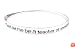 Bracelet - B166 - Bangle Style - Teacher's Prayer ~ Lord Let Me Be a Teacher of Knowledge Who Will Guide Our Youth and Grant Them the Necessary Understanding ~ Silver Tone Metal
