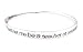 Bracelet - B166 - Bangle Style - Teacher s Prayer ~ Lord Let Me Be a Teacher of Knowledge Who Will Guide Our Youth and Grant Them the Necessary Understanding ~ Silver Tone Metal