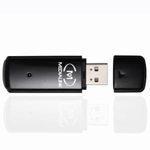 Medialink - Wireless N USB Adapter - 802.11n - 150Mbps - 2.4ghz - Windows 2000 / 2003 / XP 32-Bit and 64-Bit / Vista 32-Bit and 64-Bit / Windows 7 32-Bit and 64-Bit Compatible