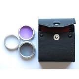37mm 3pc Professional Glass Filter Kit for All Model Cameras & Camcorders with 37mm Lens Threads - UV, FLD, CPL