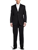 Jones New York Mens Wool Suit, Charcoal, 46R