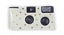 Pack of 5 Cream & Small Gold Hearts wedding Cameras