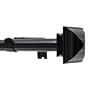 Levolor Classic Square Rod Set, Black, 3/4-Inch Diameter, 36 to 66-Inch Width