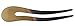 Marycrafts Wavy Simple Horn Hair Fork Hairfork Hairpin Hair Accessories For Women