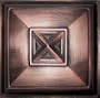 House Parts Cabernet Square Architectural Holdback Pair