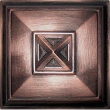 House Parts Cabernet Square Architectural Holdback Pair by House Parts