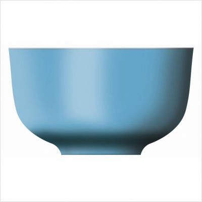 Set 4 Turquoise Blue Cereal Soup Bowls