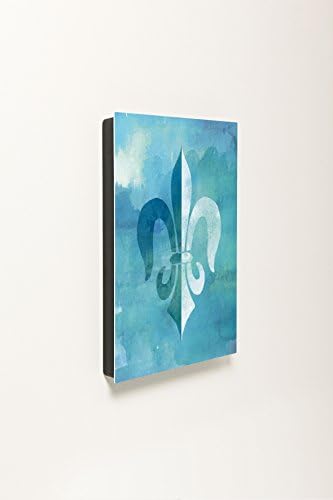 Command Décor Damage-Free Wall Tiles, Fleur de Lis