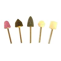 Rotary Tool Mounted Stone Grinding Bit Set - 1/8 Shank