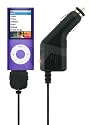 U-Bop Multi-voltage Car Charger (Black) For Apple iPod 2008 Models: Nano Chromatic , iPod Touch 2 Series , New Ipod Classic & Apple iPhone 3G, 3GS