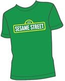Review Sesame Street  / Logo - T-Shirt Green (M)