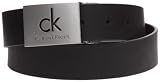 Calvin Klein Jeans Reversible Belt KM2026CT600, Ceinture homme 100 cm - Noir, Cuir