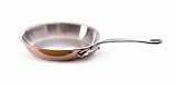 Mauviel Cuprinox Style 11.2-Inch Round Frying Pan